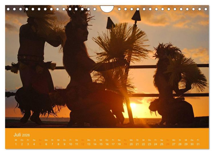 Produktbild: Hawaii Paradies auf Erden (Wandkalender 2026 DIN A4 quer), CALVENDO Monatskalender