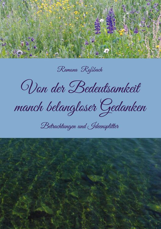 Produktbild: Von der Bedeutsamkeit manch belangloser Gedanken