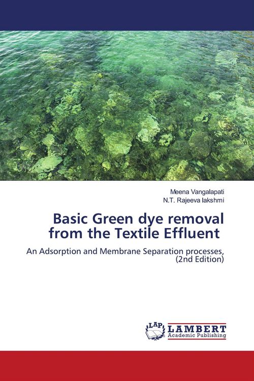 Produktbild: Basic Green dye removal from the Textile Effluent