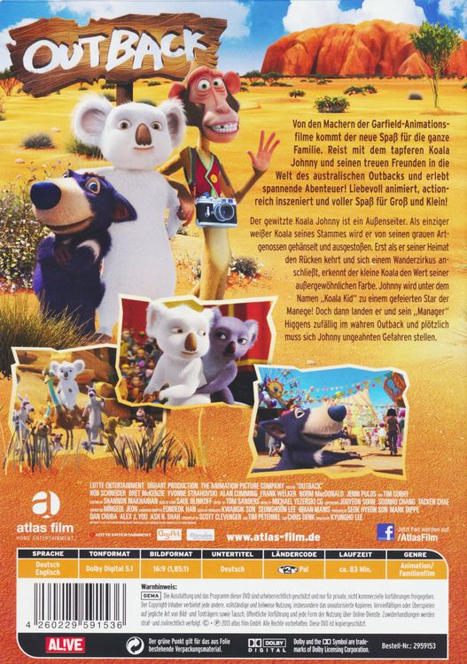 Produktbild: Outback - Jetzt wird's richtig wild!