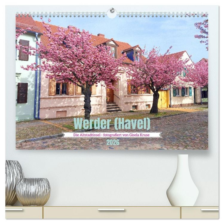Produktbild: Werder (Havel) - Die Altstadtinsel (hochwertiger Premium Wandkalender 2026 DIN A2 quer), Kunstdruck in Hochglanz