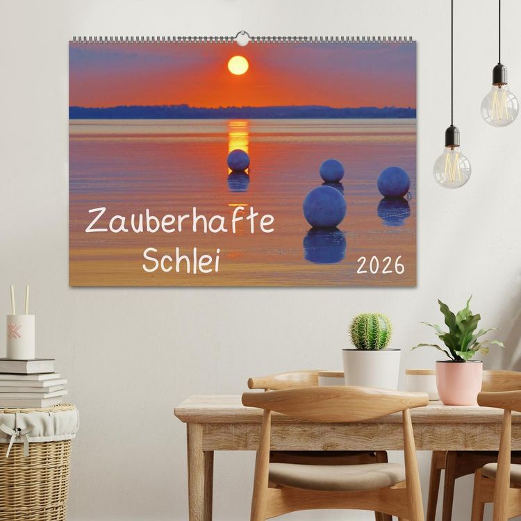 Produktbild: Zauberhafte Schlei (Wandkalender 2026 DIN A2 quer), CALVENDO Monatskalender