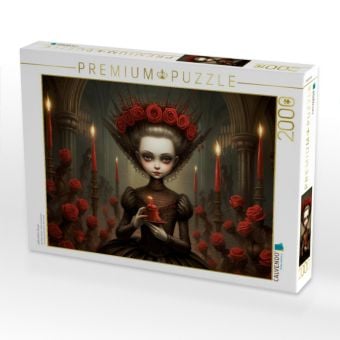 Produktbild: CALVENDO Puzzle Little Gothic-Queen | 2000 Teile Lege-Gr&ouml;&szlig;e 90x67cm Foto-Puzzle f&uuml;r gl&uuml;ckliche Stunden