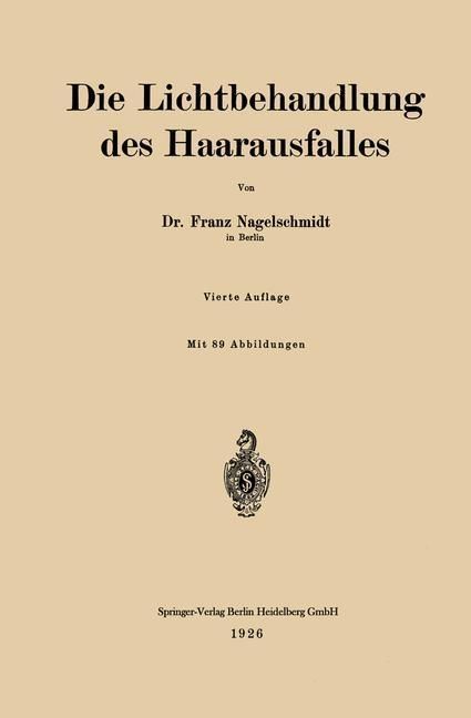 Produktbild: Die Lichtbehandlung des Haarausfalles