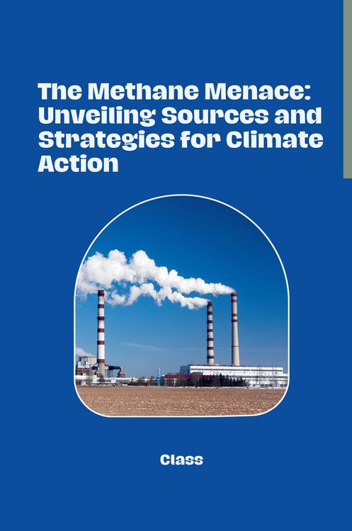 Produktbild: The Methane Menace: Unveiling Sources and Strategies for Climate Action