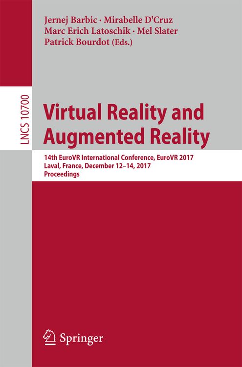 Produktbild: Virtual Reality and Augmented Reality