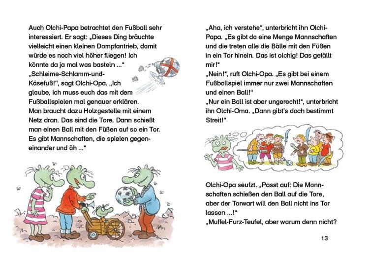 Produktbild: Die Olchis werden Fu&szlig;ballmeister