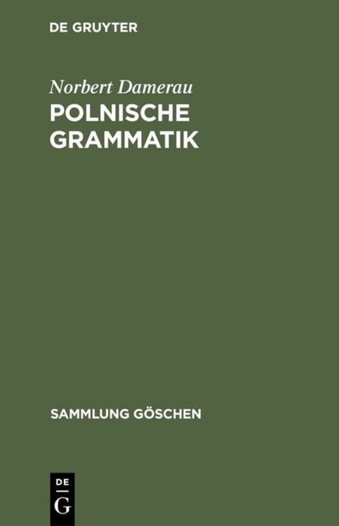 Produktbild: Polnische Grammatik