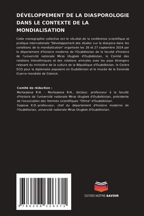 Produktbild: D&eacute;veloppement De La Diasporologie Dans Le Contexte De La Mondialisation