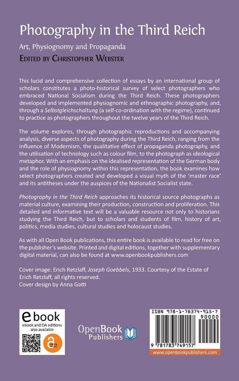Produktbild: Photography in the Third Reich