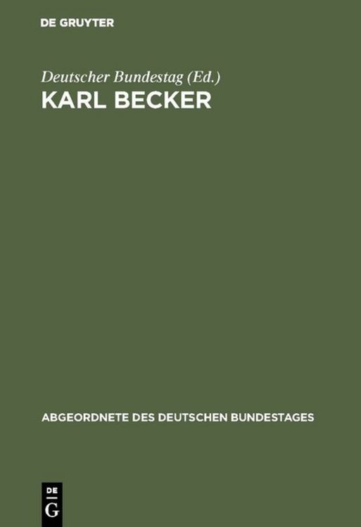 Produktbild: Karl Becker