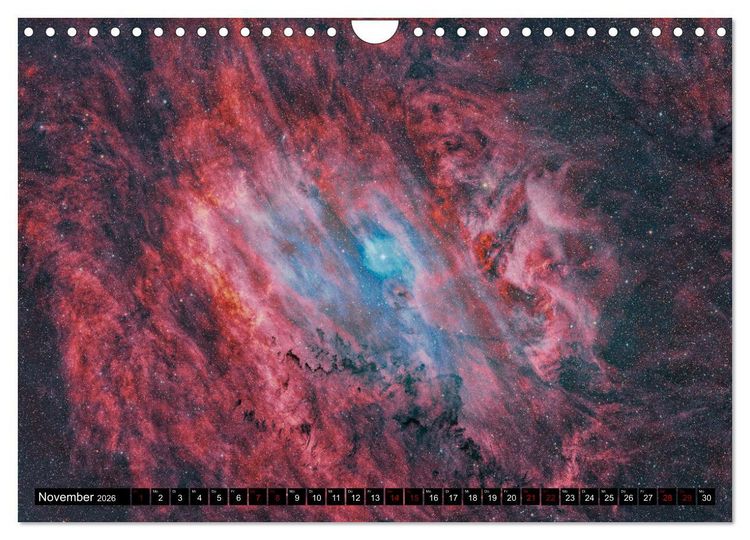 Produktbild: Deepsky XVIII (Wandkalender 2026 DIN A4 quer), CALVENDO Monatskalender