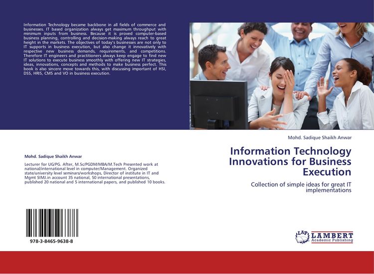 Produktbild: Information Technology Innovations for Business Execution