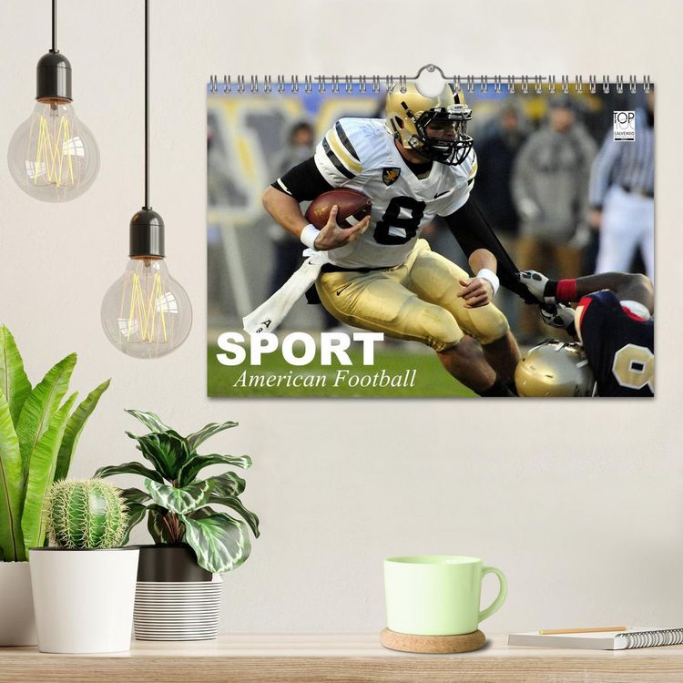 Produktbild: Sport. American Football (Wandkalender 2026 DIN A4 quer), CALVENDO Monatskalender