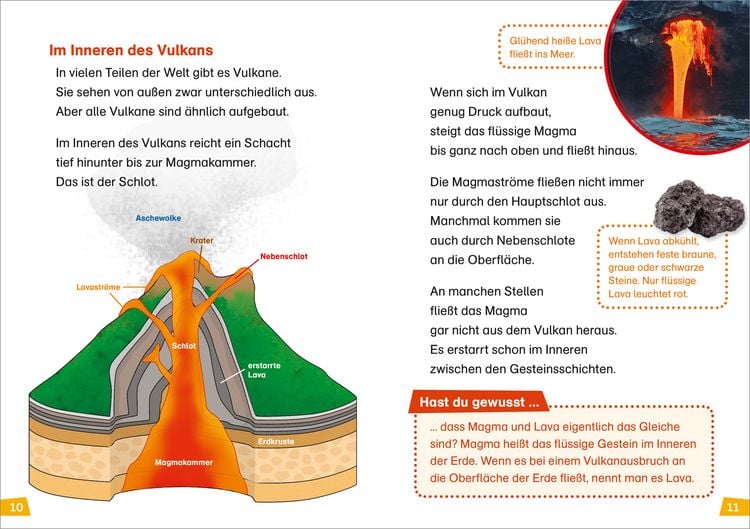 Produktbild: WAS IST WAS Erstes Lesen Band 3. Vulkane