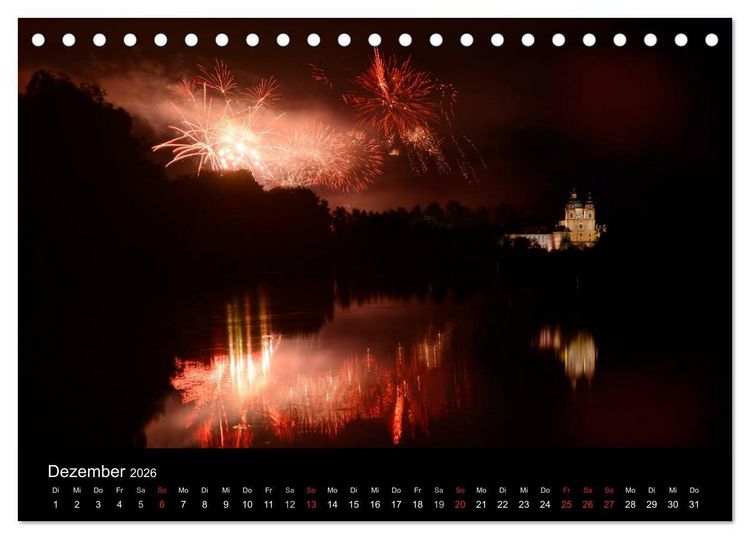 Produktbild: Wachau, Wachau, du Tr&auml;umerin (Tischkalender 2026 DIN A5 quer), CALVENDO Monatskalender