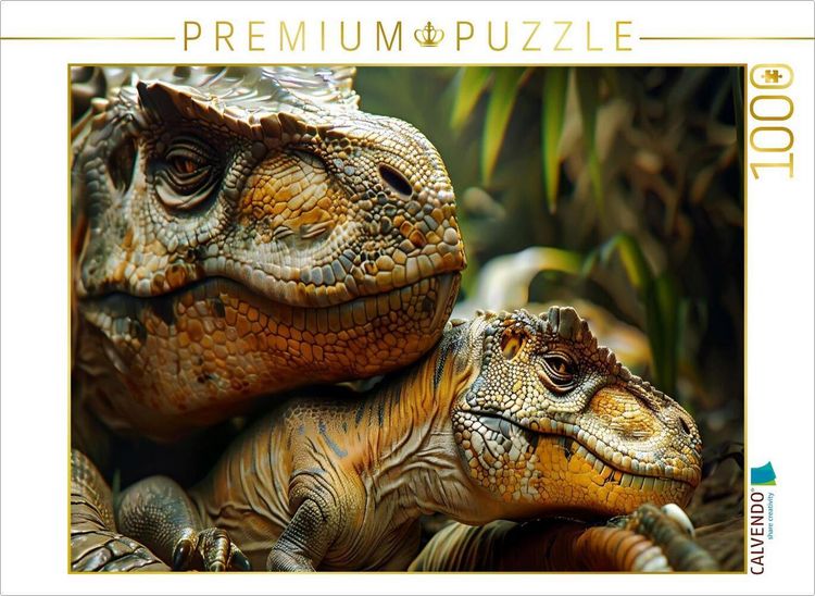 Produktbild: CALVENDO Puzzle Ein Motiv aus dem Kalender "Dino-Babys" | 1000 Teile Lege-Gr&ouml;&szlig;e 64x48cm Foto-Puzzle f&uuml;r gl&uuml;ckliche Stunden