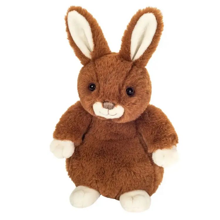 Produktbild: Teddy Hermann 939887 - Hase Luna dunkelbraun, 20 cm, Pl&uuml;sch