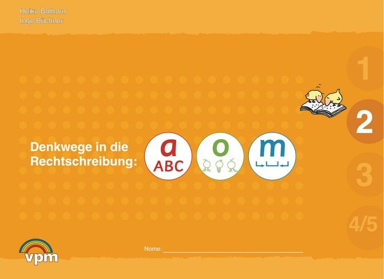 Produktbild: Denkwege in die Rechtschreibung: a-o-m 2