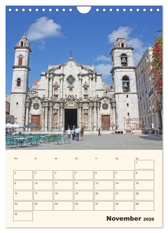 Produktbild: Kuba - Inselparadies in der Karibik (Wandkalender 2026 DIN A4 hoch), CALVENDO Monatskalender