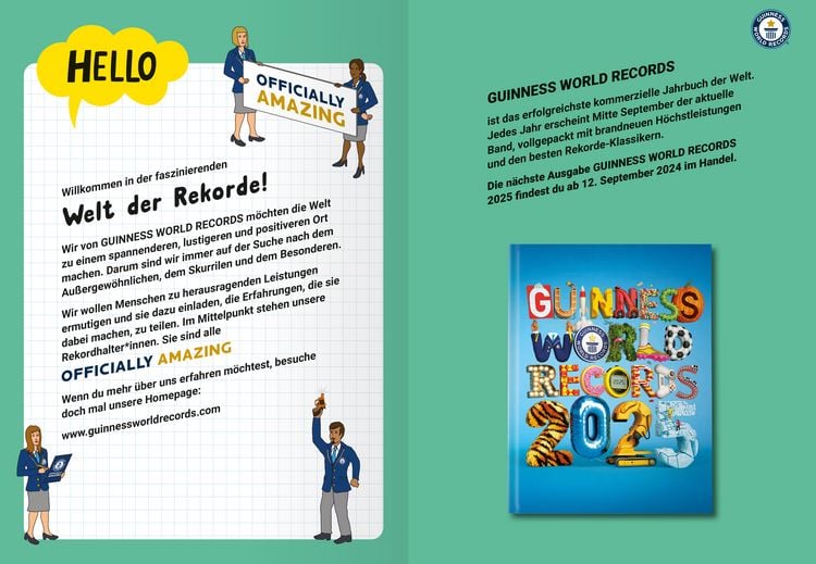 Produktbild: Guinness World Records - Schulplaner 2024/2025