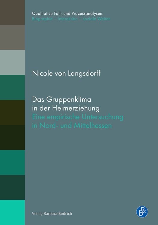 Produktbild: Das Gruppenklima in der Heimerziehung