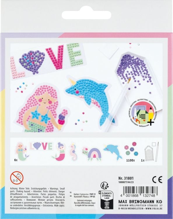 Produktbild: Diamond Painting Set MERMAID