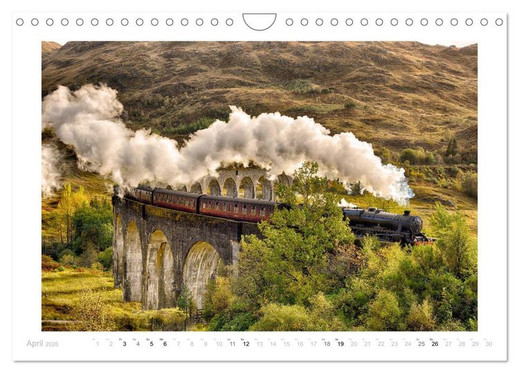 Produktbild: Schottland - Ein Roadtrip durch die herbstlichen Highlands (Wandkalender 2026 DIN A4 quer), CALVENDO Monatskalender