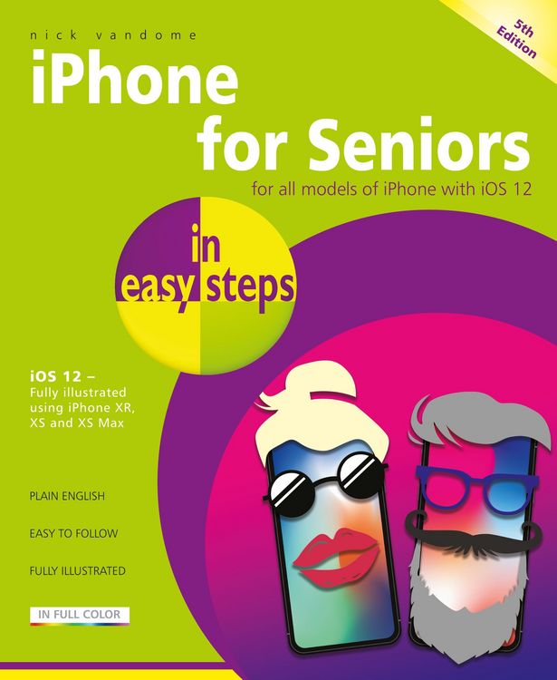 Produktbild: IPhone for Seniors in easy steps, 5th edition