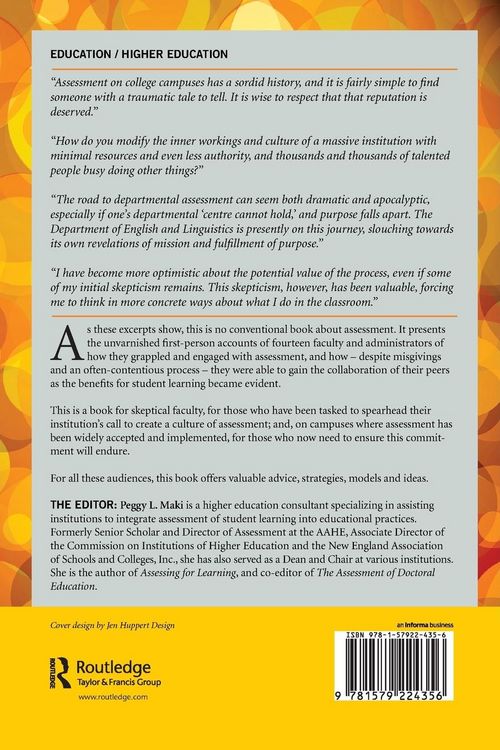 Produktbild: Coming to Terms with Student Outcomes Assessment