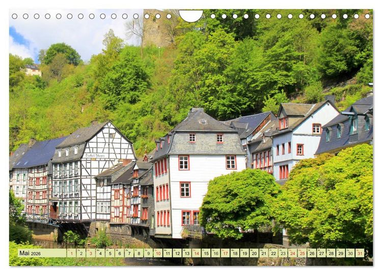 Produktbild: Traumhafte Eifel - In der Rureifel unterwegs (Wandkalender 2026 DIN A4 quer), CALVENDO Monatskalender