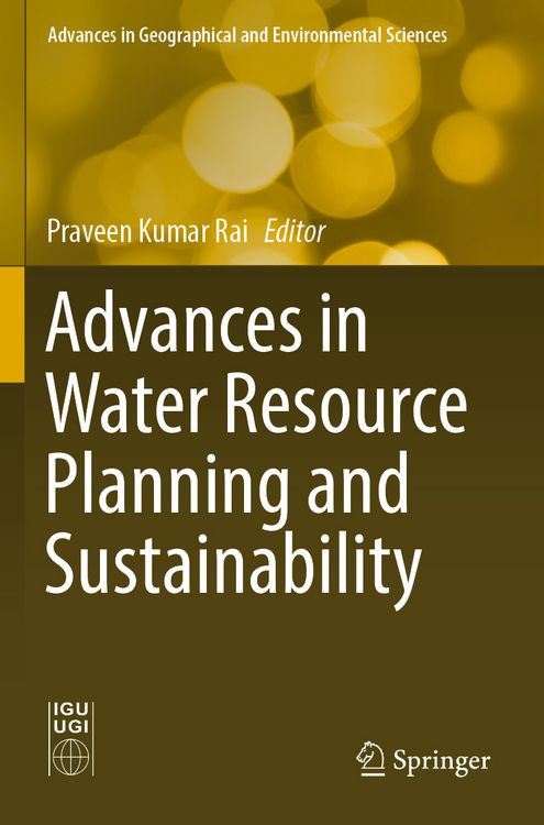 Produktbild: Advances in Water Resource Planning and Sustainability