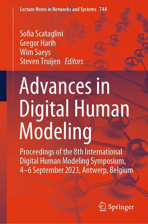 Produktbild: Advances in Digital Human Modeling