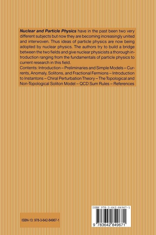 Produktbild: Nuclear and Particle Physics
