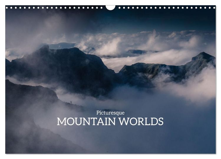 Produktbild: Picturesque Mountain Worlds (Wall Calendar 2026 DIN A3 landscape), CALVENDO 12 Month Wall Calendar