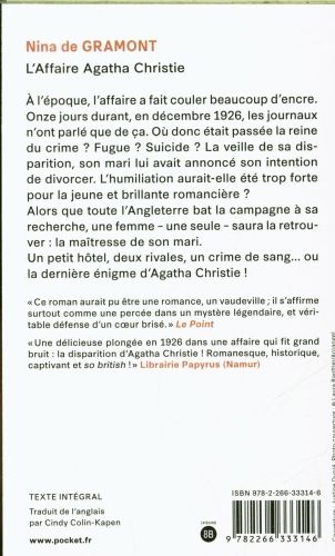 Produktbild: L'affaire Agatha Christie