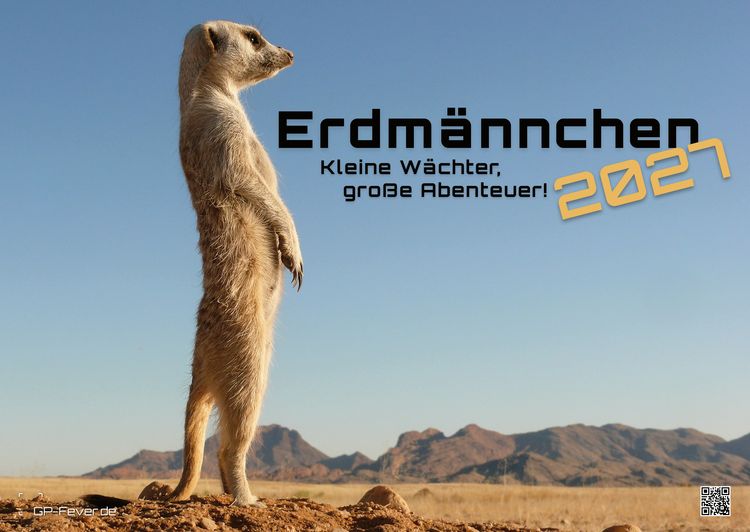 Produktbild: Erdm&auml;nnchen &ndash; Kleine W&auml;chter, gro&szlig;e Abenteuer! - 2027 - Kalender DIN A2