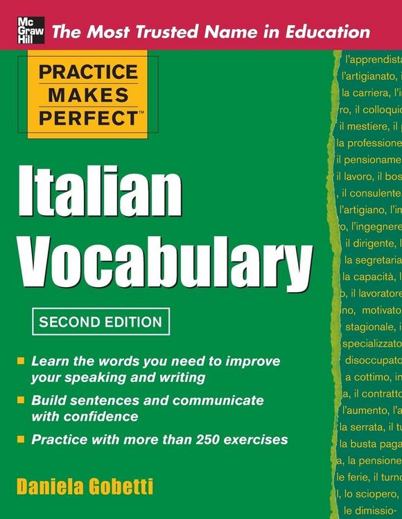 Produktbild: Practice Makes Perfect Italian Vocabulary