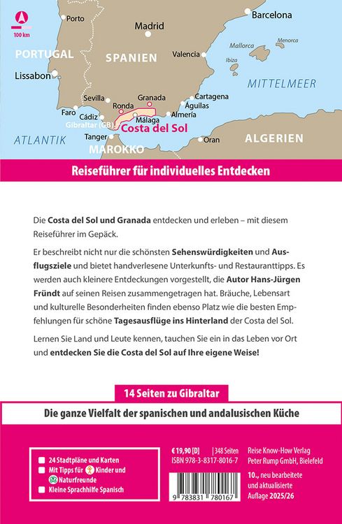 Produktbild: Reise Know-How Reiseführer Costa del Sol