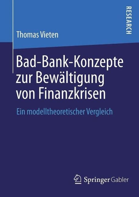 Produktbild: Bad-Bank-Konzepte zur Bew&auml;ltigung von Finanzkrisen