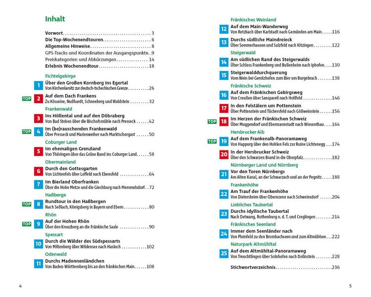 Produktbild: ROTHER Wanderbuch Wochenendtouren Franken