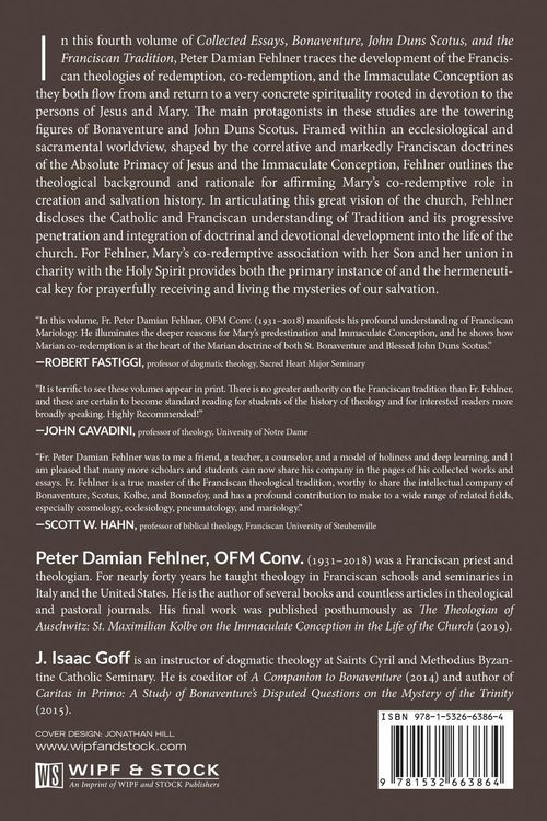 Produktbild: Bonaventure, John Duns Scotus, and the Franciscan Tradition