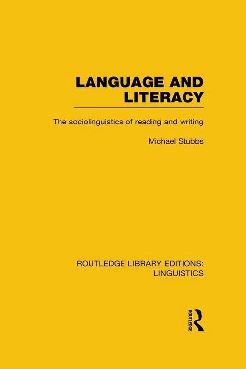 Produktbild: Language and Literacy (RLE Linguistics C: Applied Linguistics)