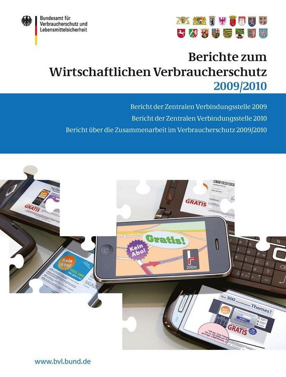 Produktbild: Berichte zum Wirtschaftlichen Verbraucherschutz 2009/2010