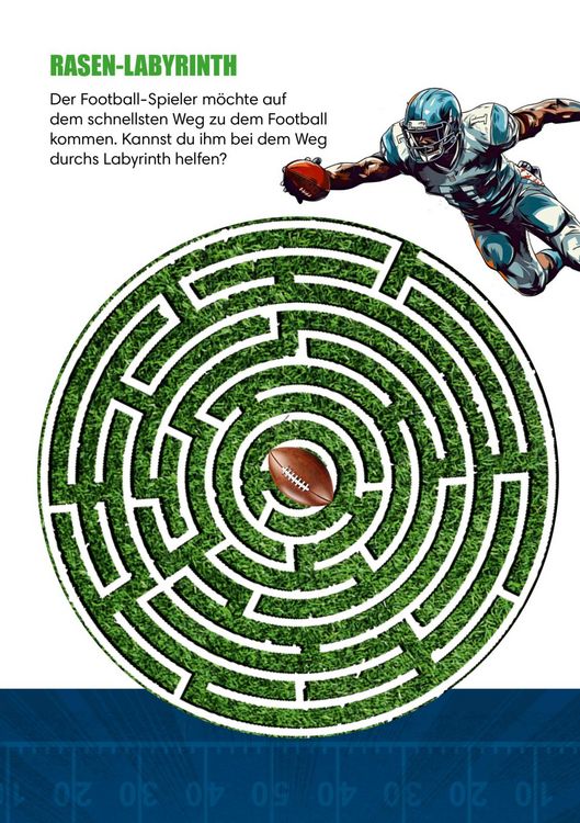 Produktbild: NFL: Mein gro&szlig;er Football-R&auml;tselspa&szlig;