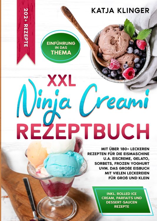 Produktbild: XXL Ninja Creami Rezeptbuch