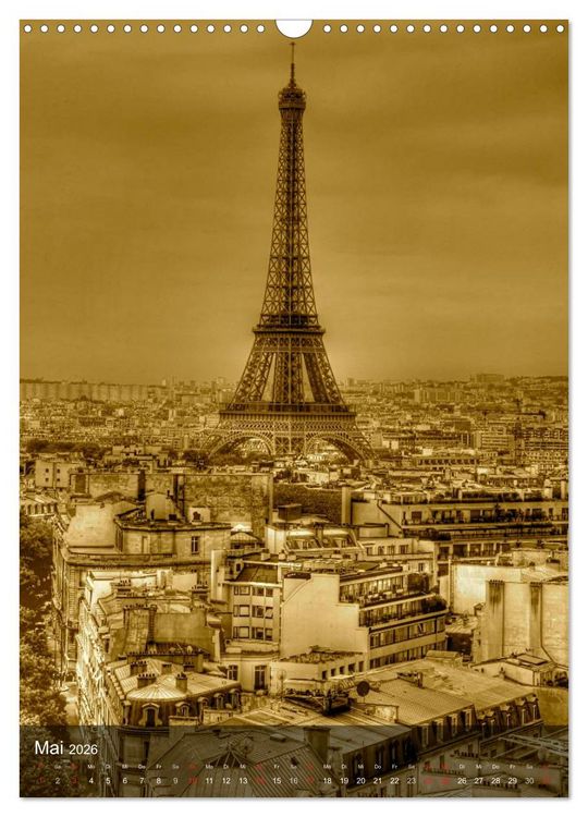 Produktbild: Paris - Die Sch&ouml;ne am Fluss (Wandkalender 2026 DIN A3 hoch), CALVENDO Monatskalender