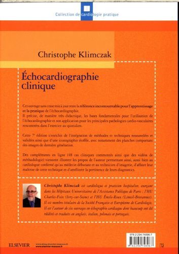 Produktbild: Echocardiographie clinique