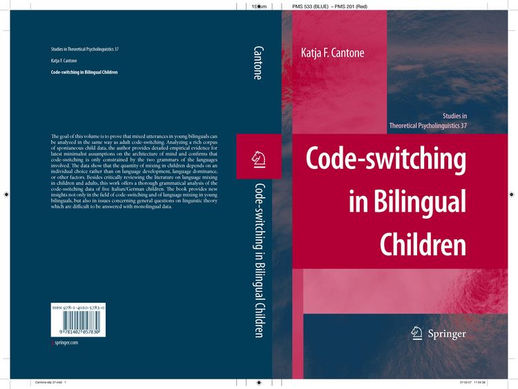 Produktbild: Code-switching in Bilingual Children