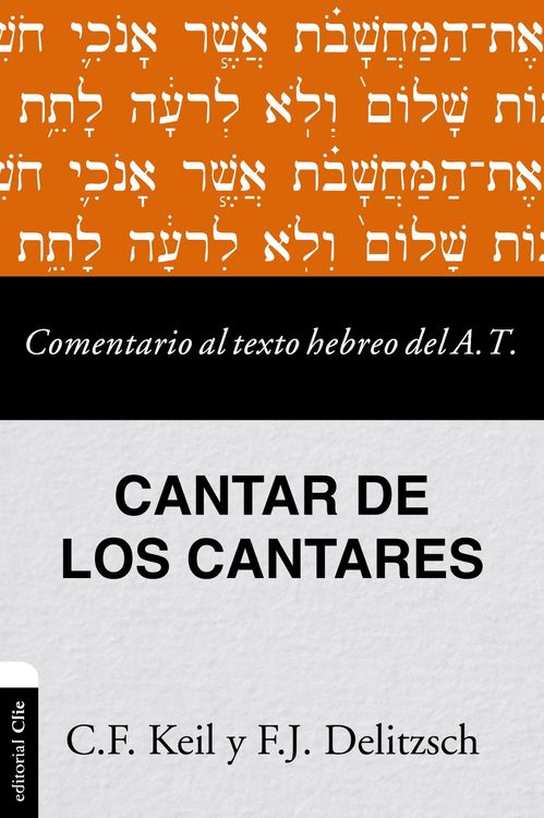 Produktbild: Comentario al texto hebreo del Antiguo Testamento-Cantares
